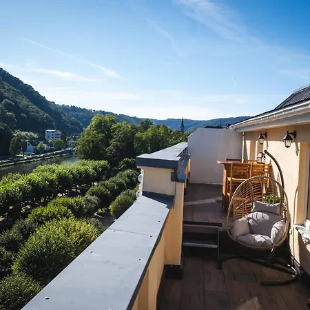 Apartment Am Kurpark Mit Traumhafter Terrasse Bad Ems Exterior photo
